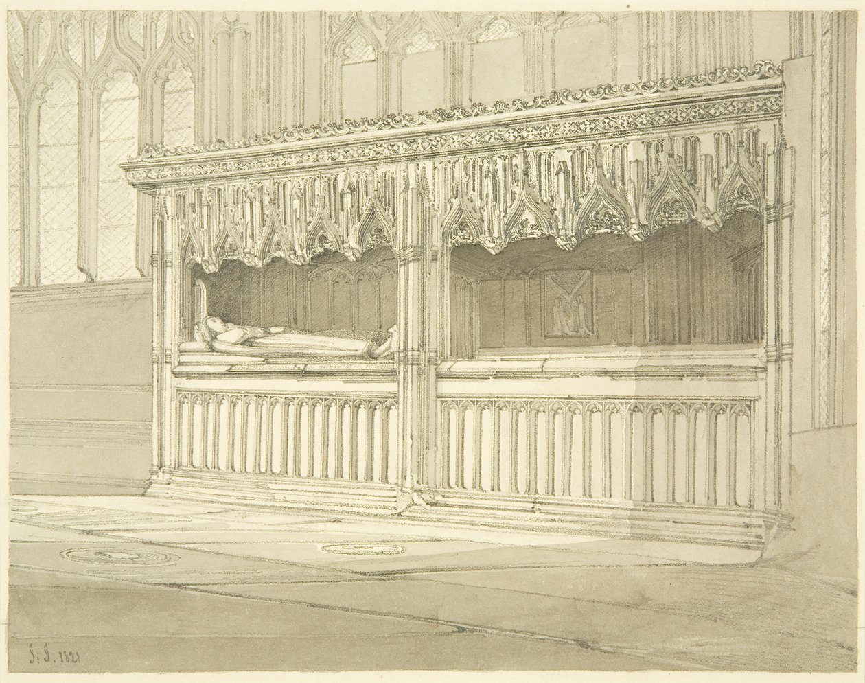 Monument til Sir Thomas Mede i St Mary Redcliffe af James Johnson