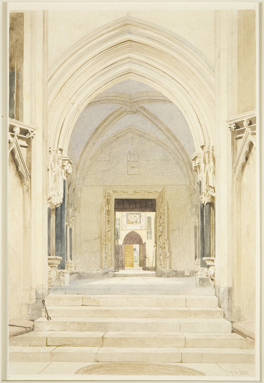 North Porch of St Mary Redcliffe, ser mod syd af James Johnson