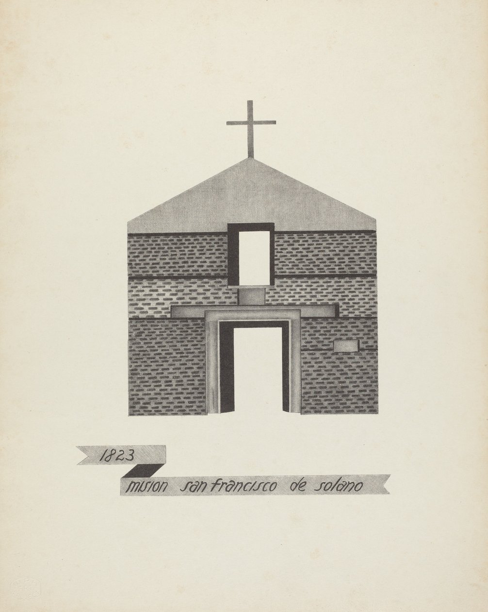 Mission San Francisco de Solano af James Jones