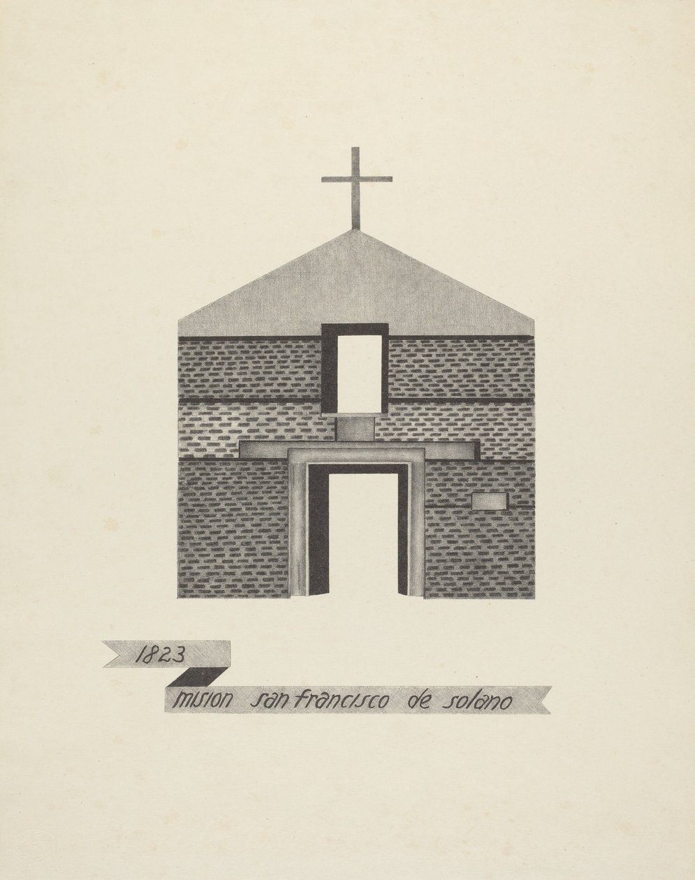 Mission San Francisco de Solano af James Jones