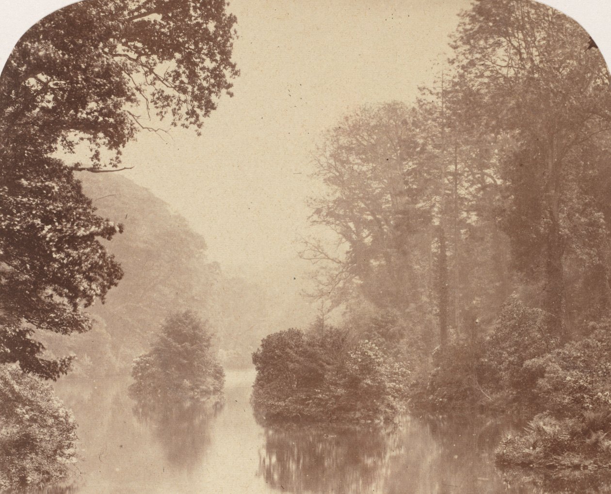 Aften, 1855. af James Knight