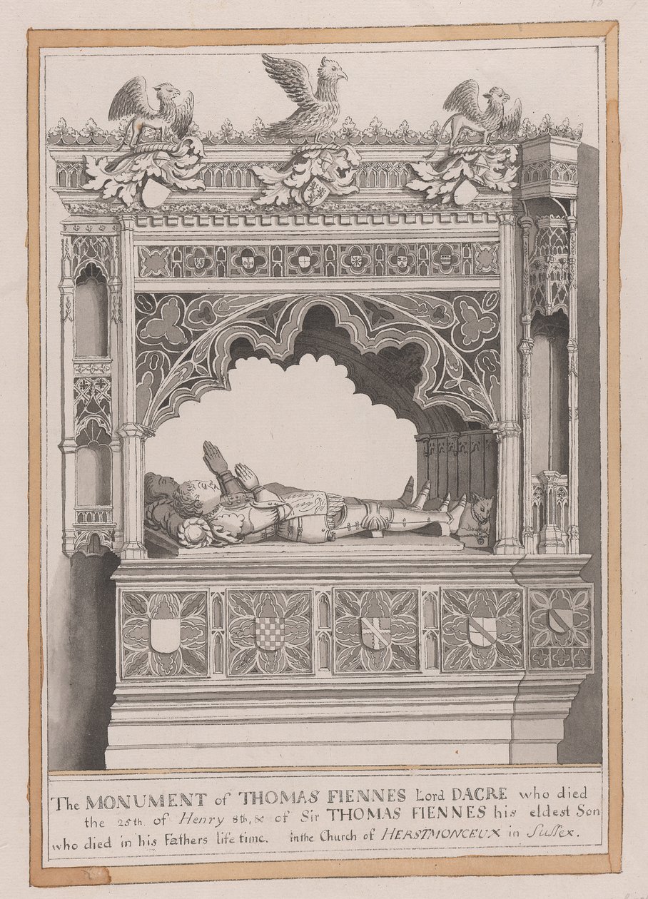 Thomas Fiennes-monumentet af James Lambert  of Lewes