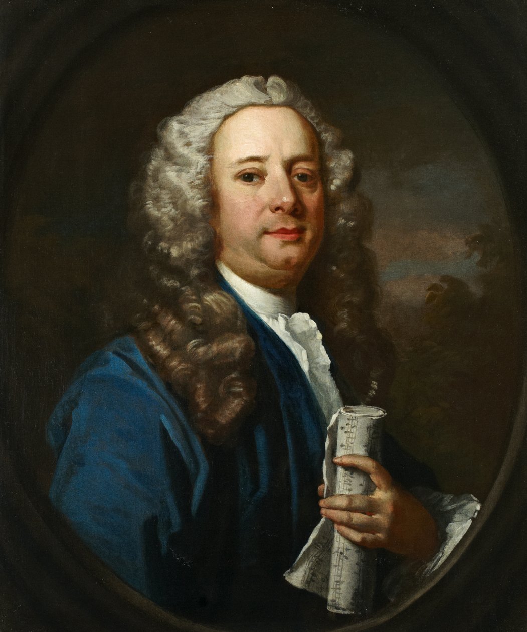 Francesco Geminiani, ca. 1725 af James Latham