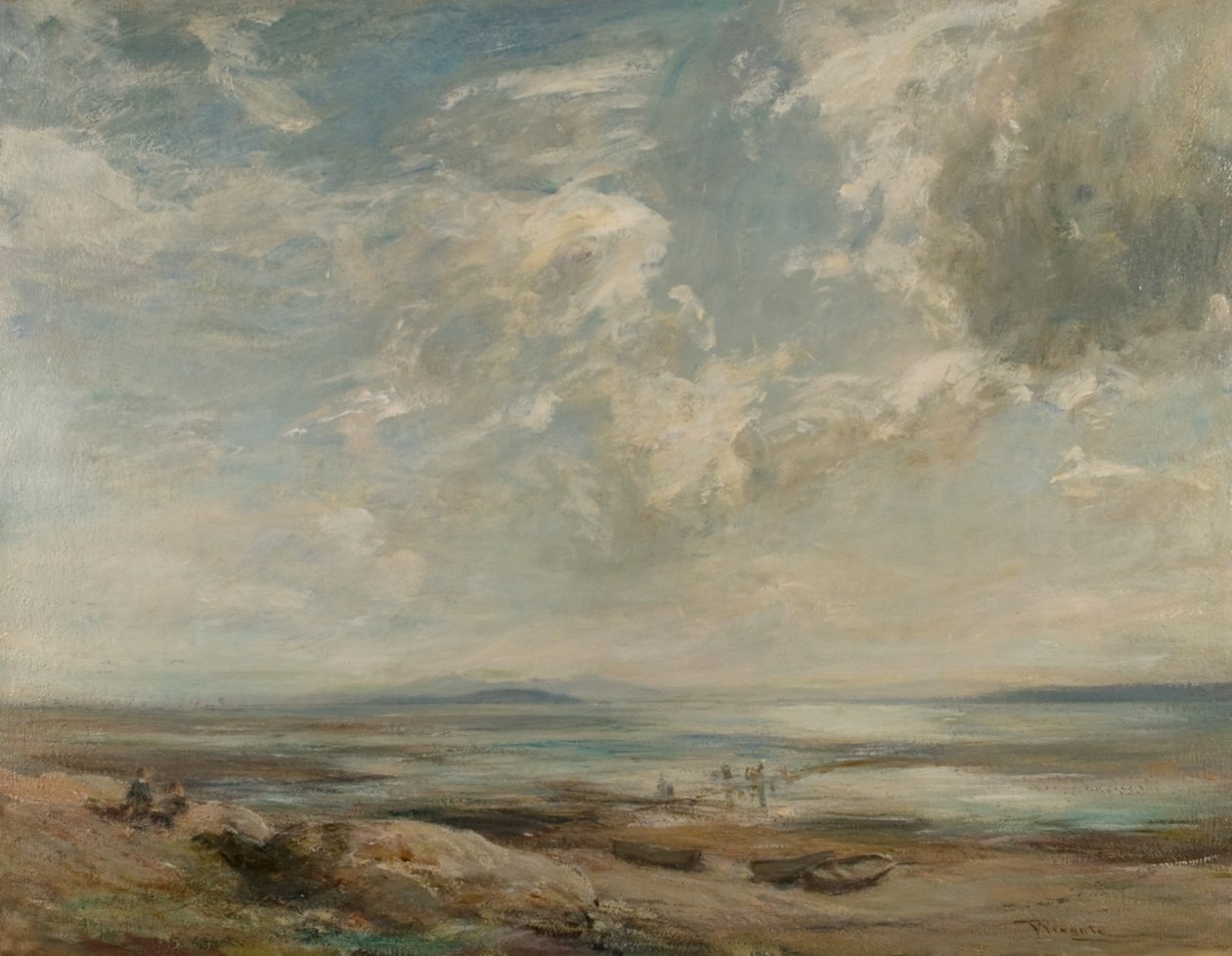 Fairlie Sands (olie på lærred) af James Lawton Wingate