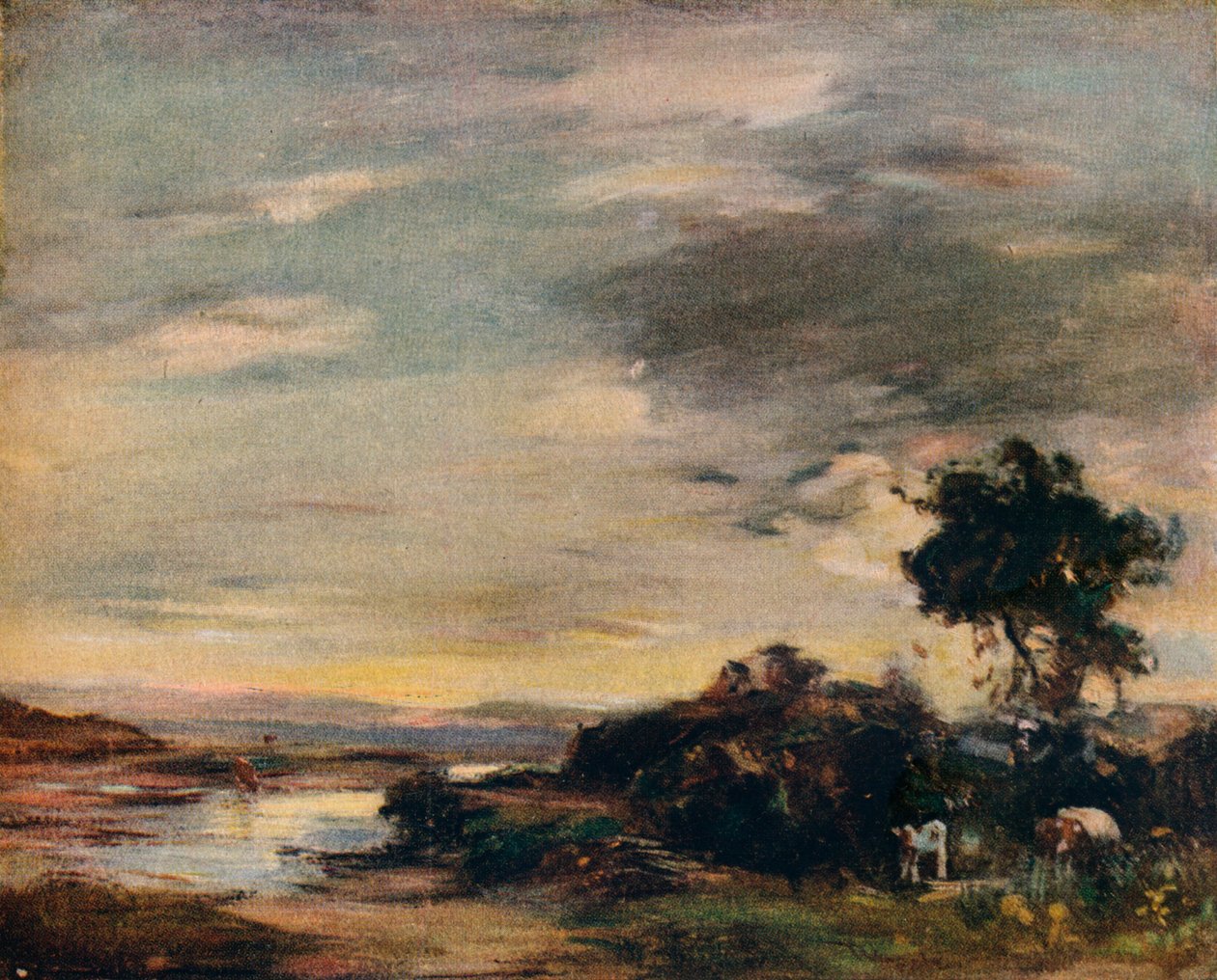 The Mouth of the Machrie, c1909 af James Lawton Wingate