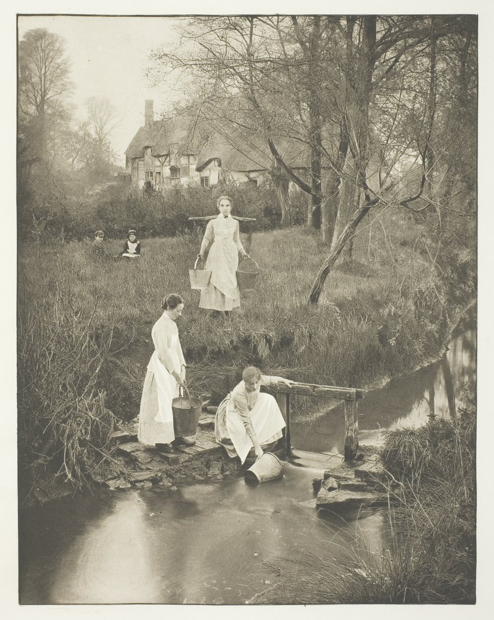 Ved Shottery Brook af James Leon Williams