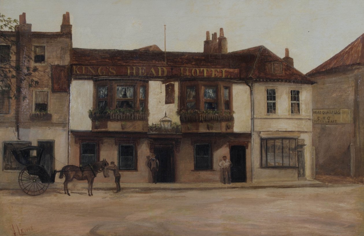 Kings Head Hotel, Richmond af James Lewis