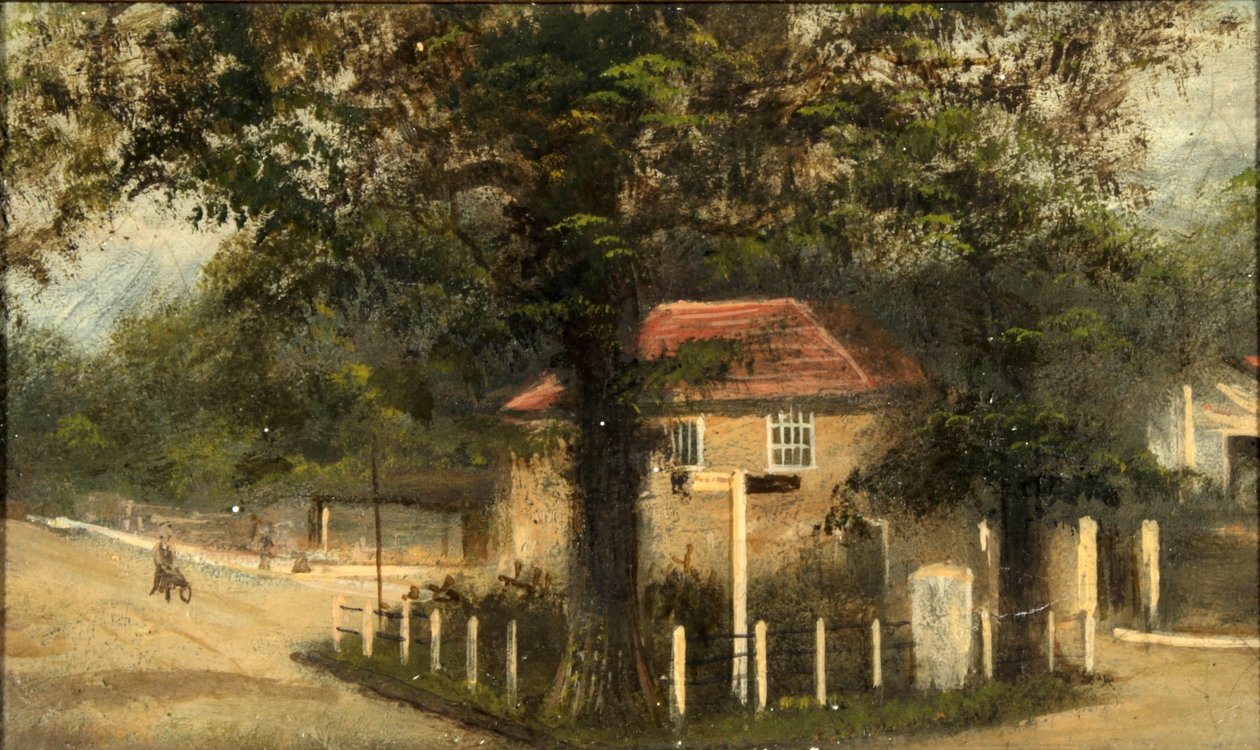 Krigsmindetrekanten i East Sheen af James Lewis