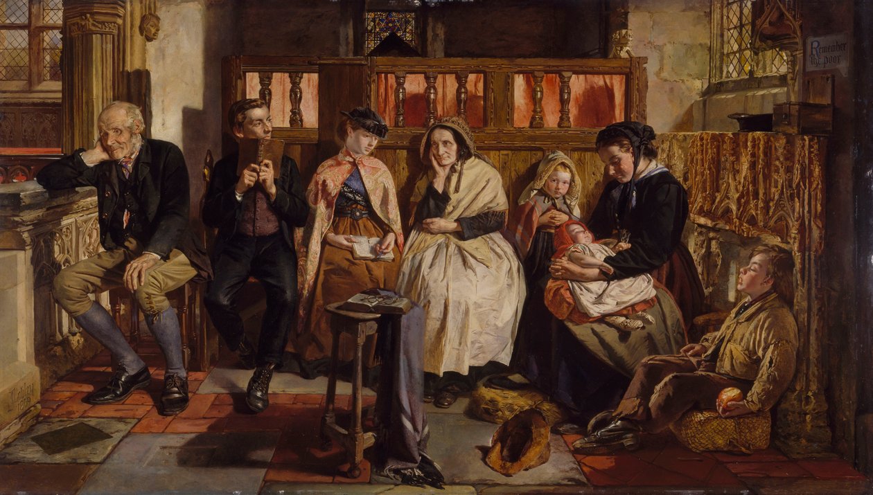 Det frie sæde, 1869 af James Lobley