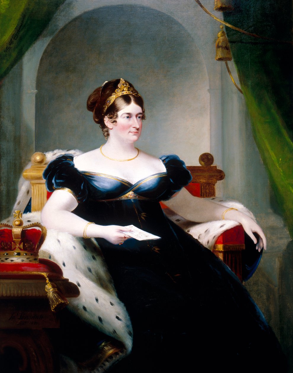Caroline af Brunswick, konsort af George IV, 1820 af James Lonsdale