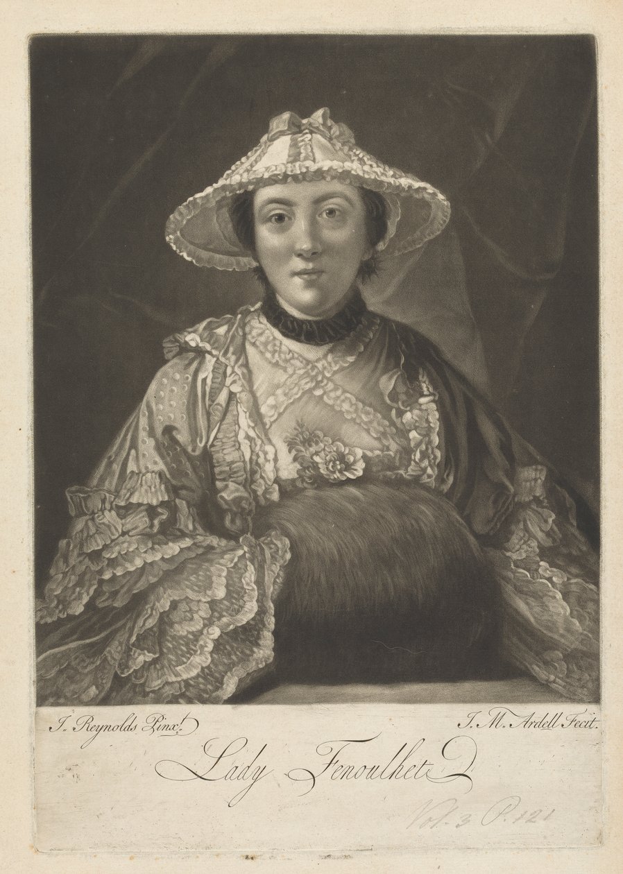 Lady Anne Fenoulhet (født dag) af James McArdell