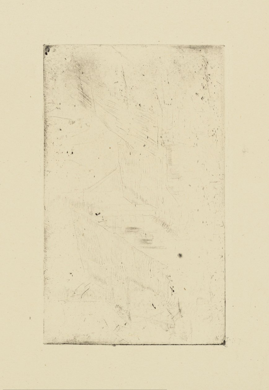 [76] Indtryk fra annullerede plader af Whistler - Buildings. af James Abbott McNeill Whistler