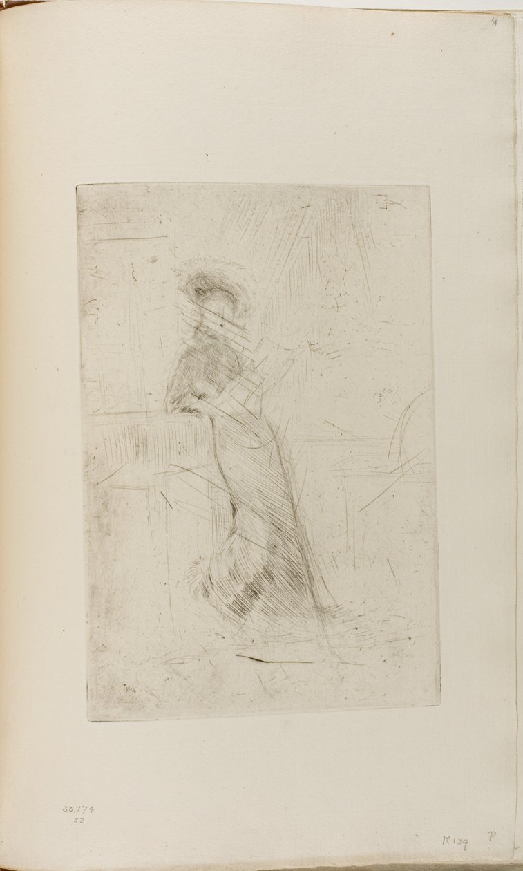 En dame ved et vindue af James Abbott McNeill Whistler
