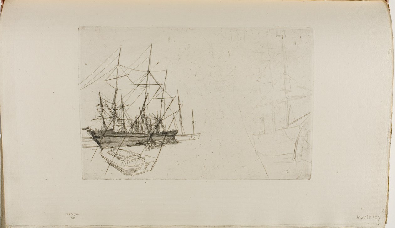 En Skitse af Forsendelse af James Abbott McNeill Whistler