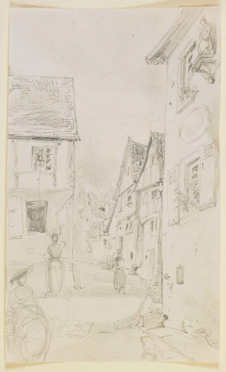En Gadescene af James Abbott McNeill Whistler