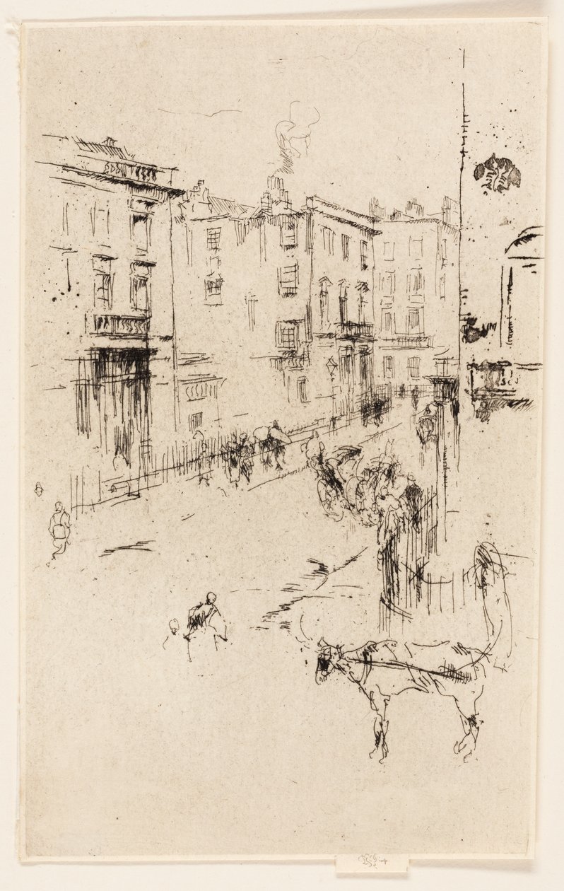 Alderney Street af James Abbott McNeill Whistler