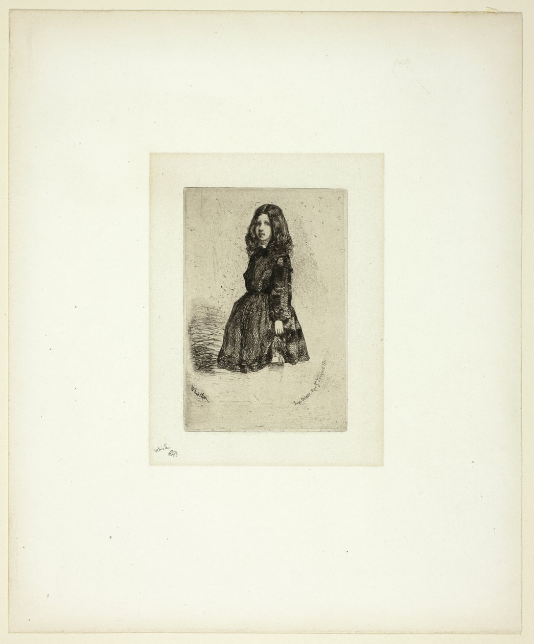 Annie af James Abbott McNeill Whistler