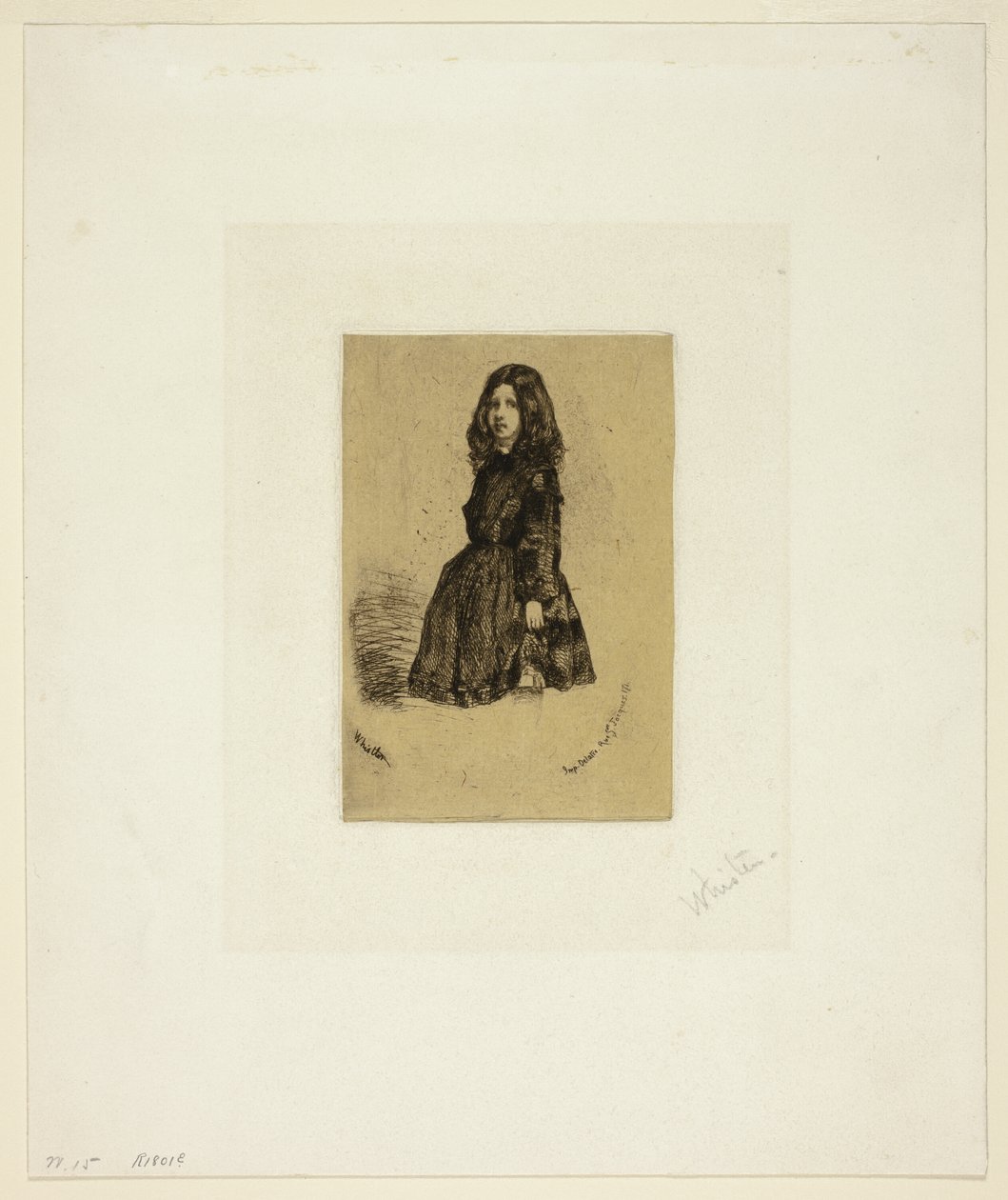 Annie af James Abbott McNeill Whistler