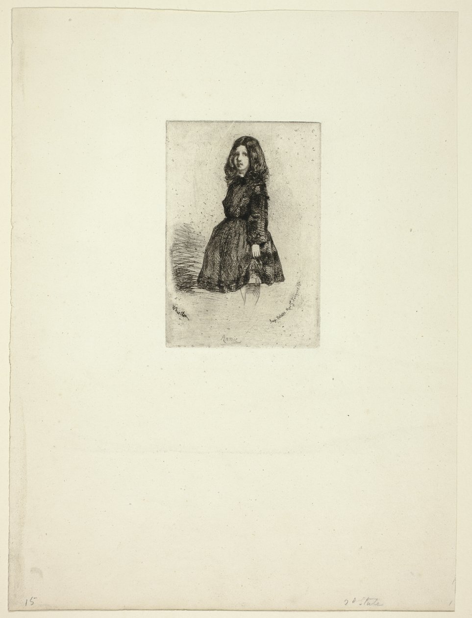 Annie af James McNeill Whistler