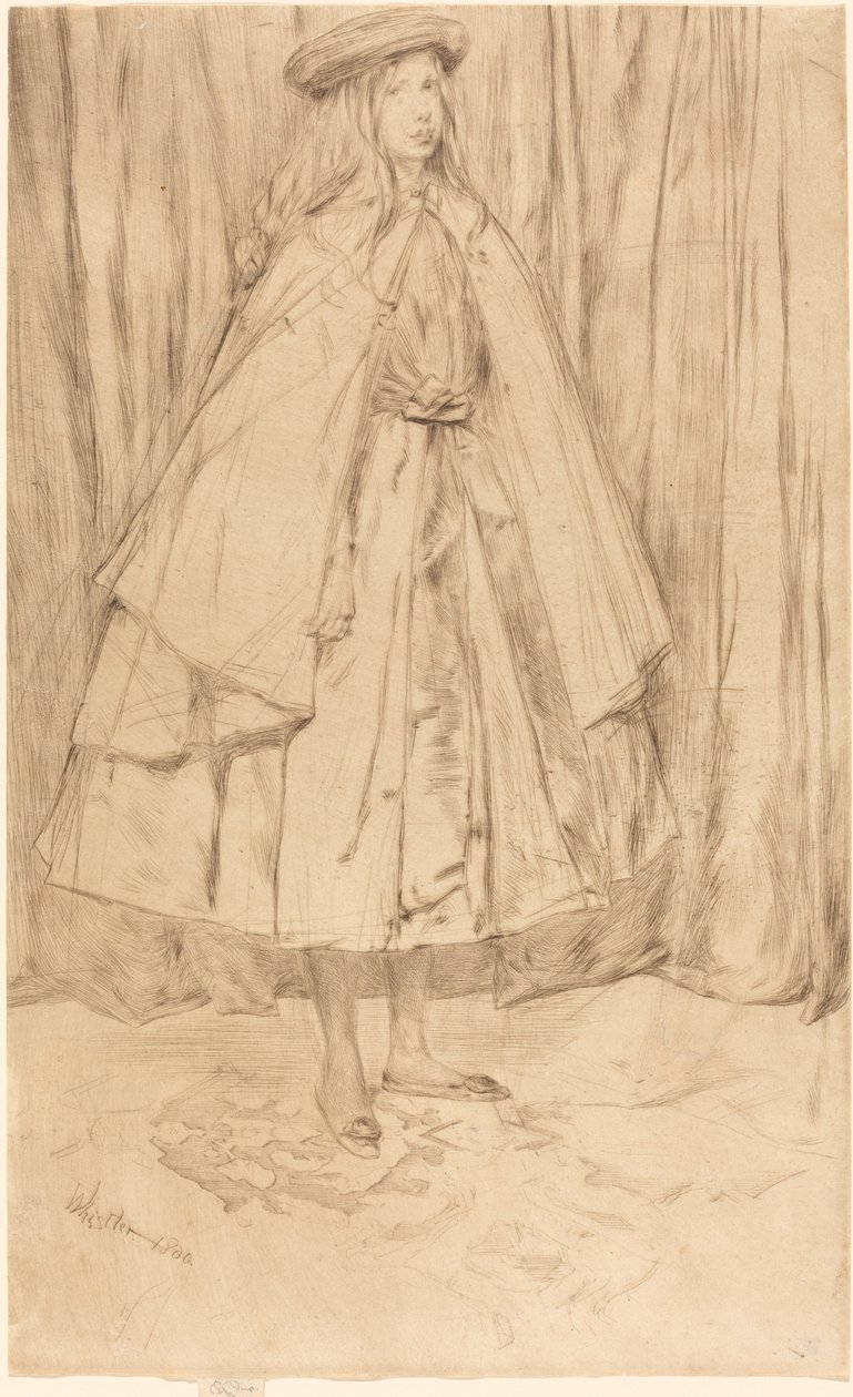 Annie Haden af James Abbott McNeill Whistler