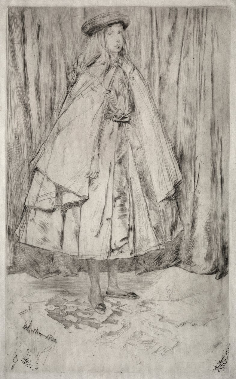 Annie Haden af James Abbott McNeill Whistler