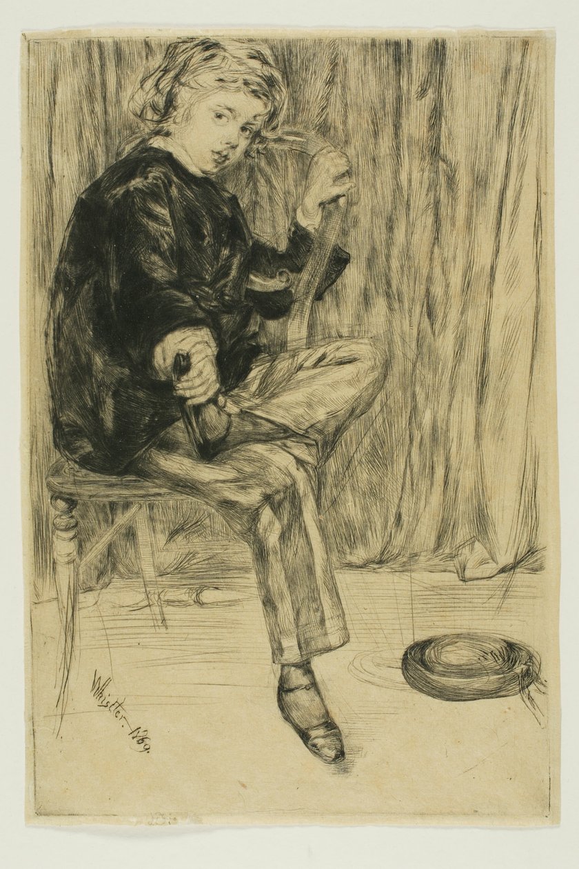 Arthur Haden af James Abbott McNeill Whistler