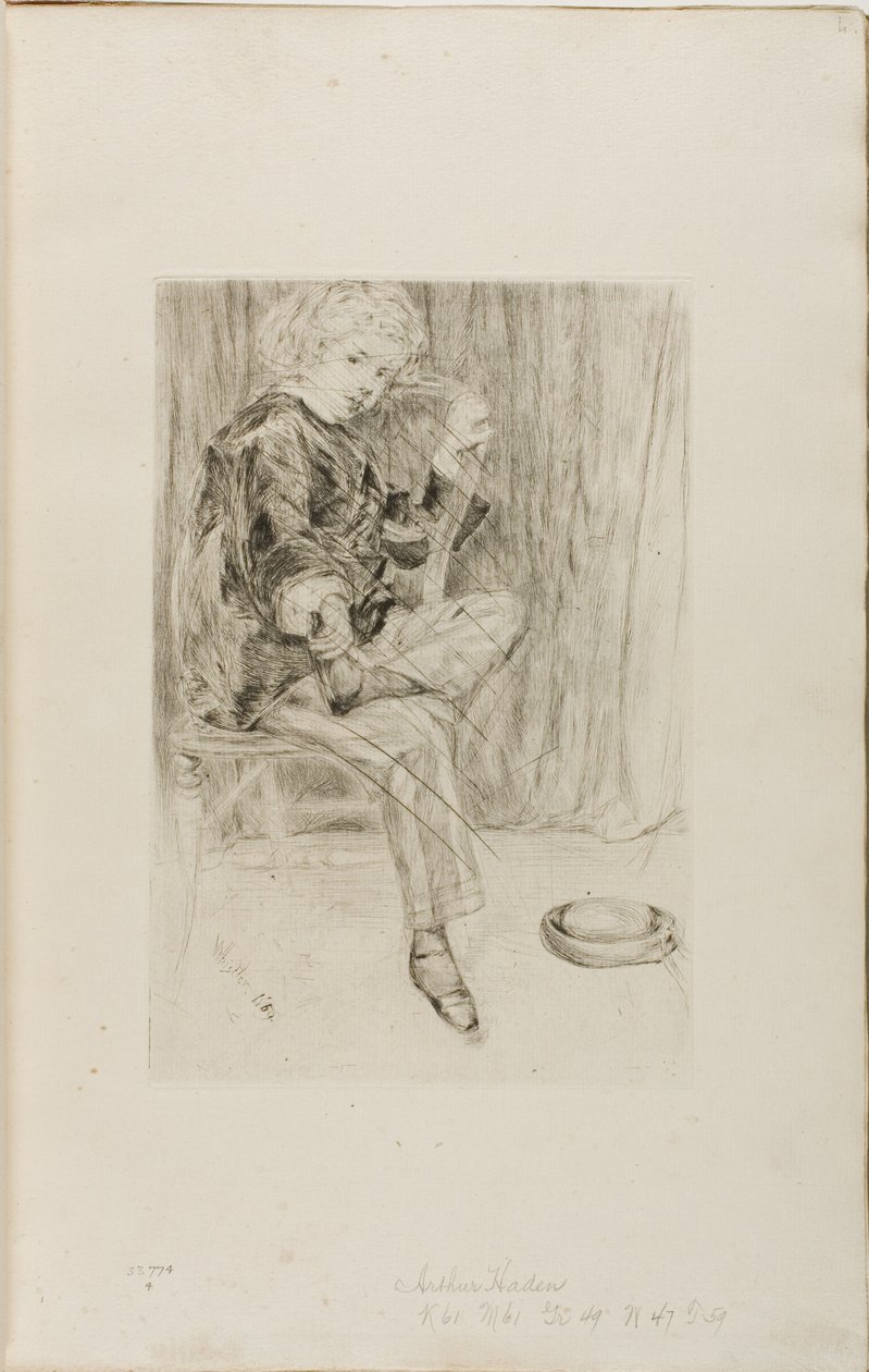 Arthur Haden af James Abbott McNeill Whistler