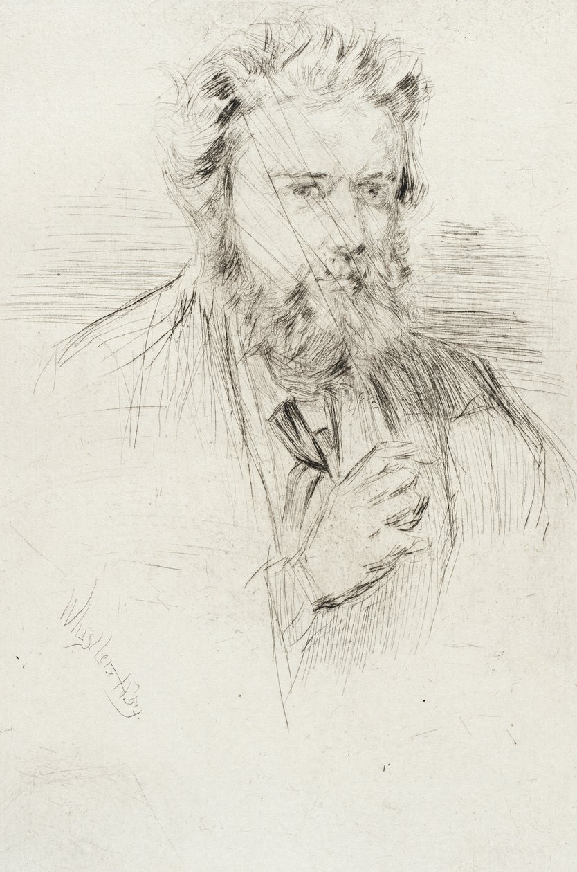 Astruc, en litterat af James McNeill Whistler