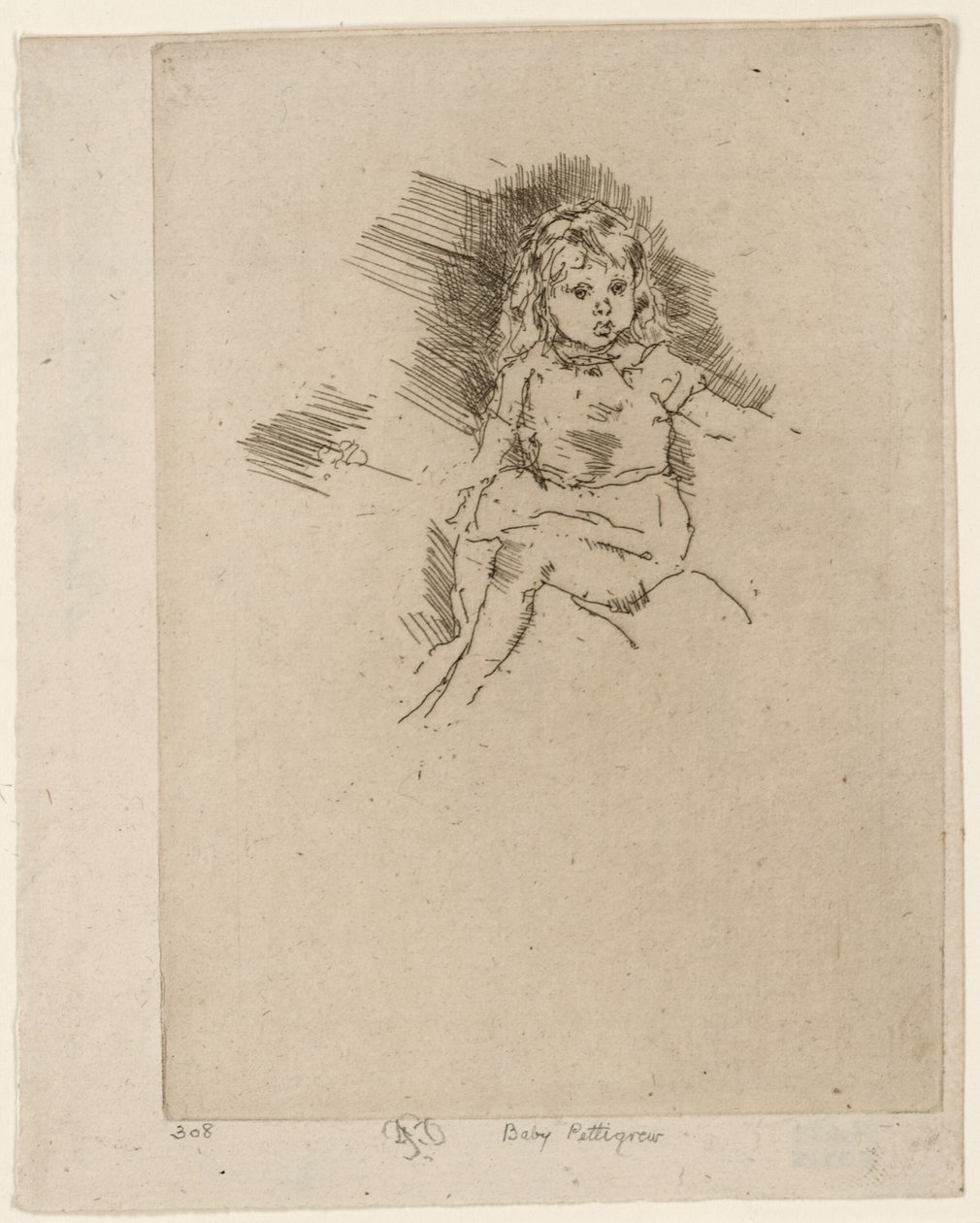 Baby Pettigrew af James Abbott McNeill Whistler