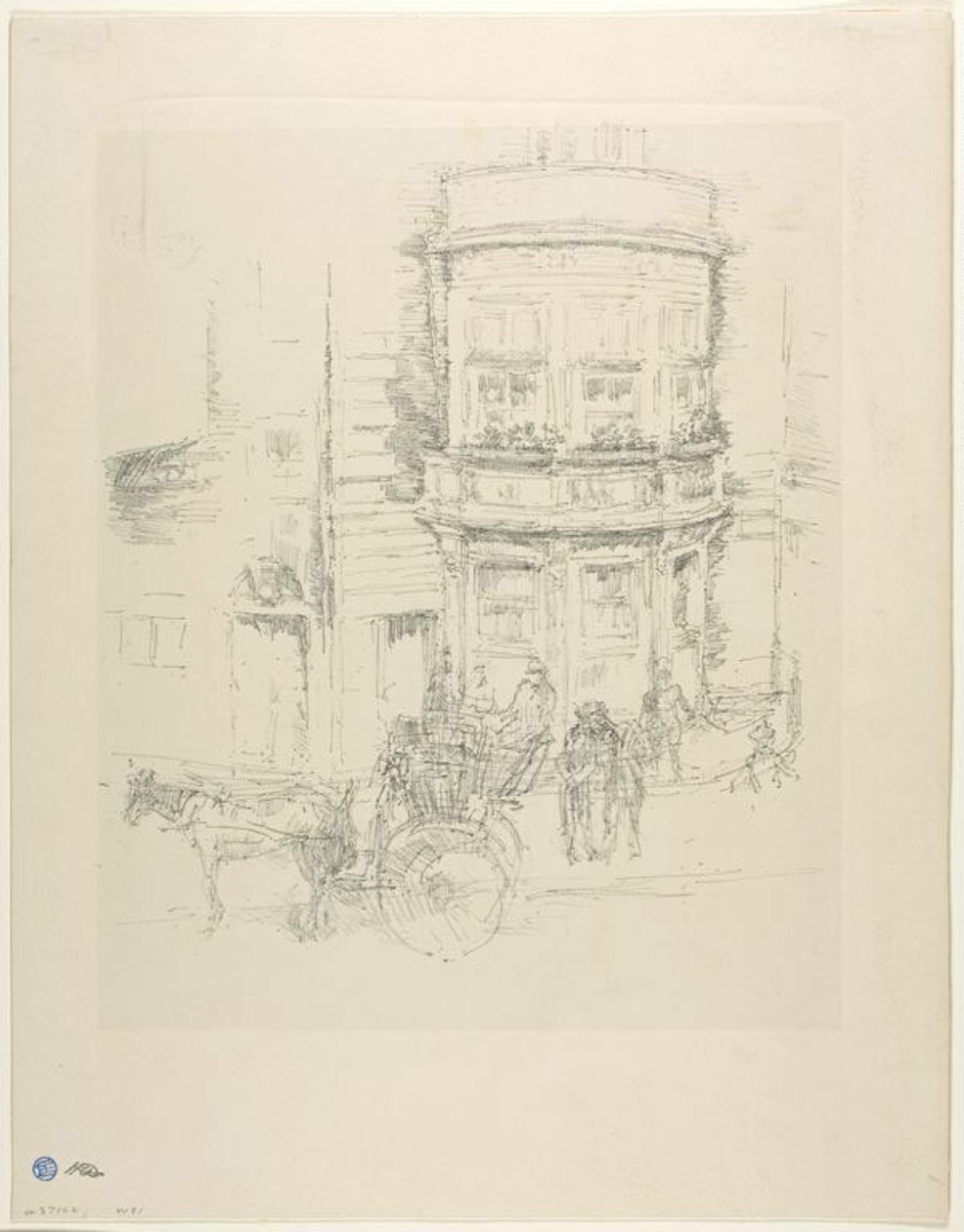 Bagsiden af Gaiety Theatre af James McNeill Whistler