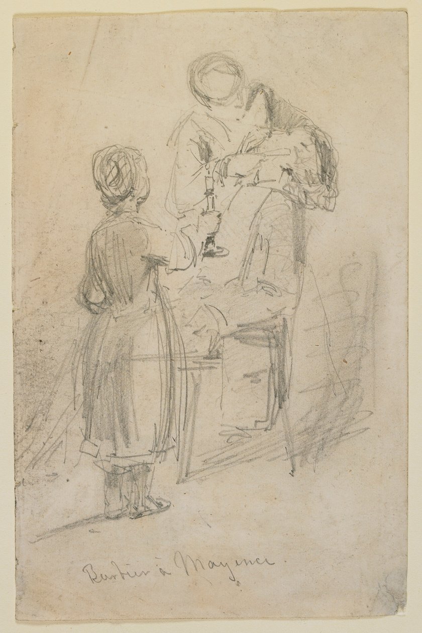 Barber i Mainz af James Abbott McNeill Whistler