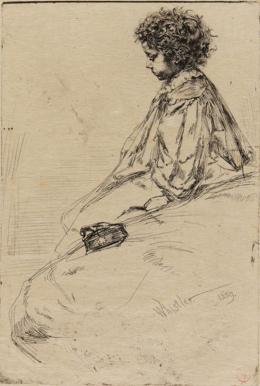 Bibi Lalouette af James Abbott McNeill Whistler