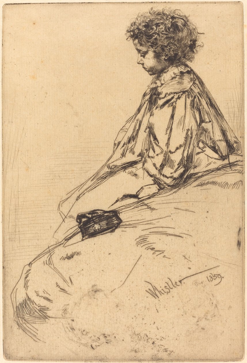 Bibi Lalouette af James Abbott McNeill Whistler