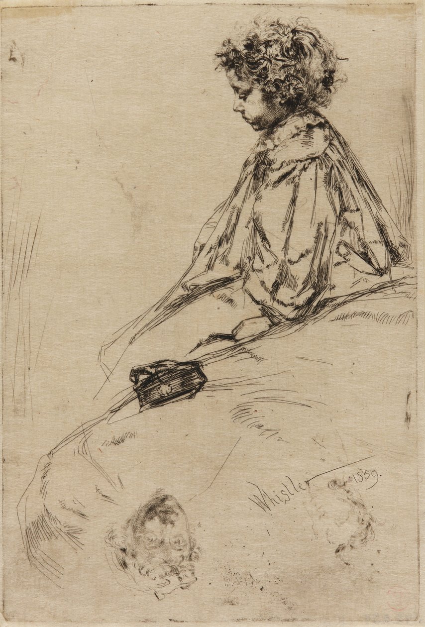 Bibi Lalouette af James Abbott McNeill Whistler