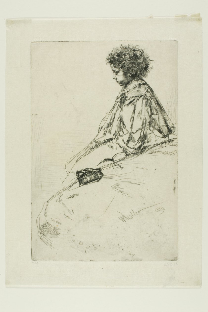 Bibi Lalouette af James Abbott McNeill Whistler
