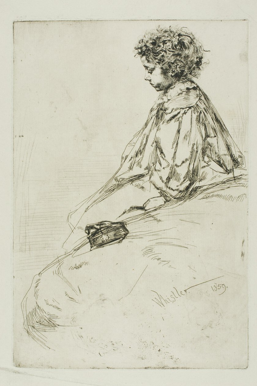 Bibi Lalouette af James Abbott McNeill Whistler