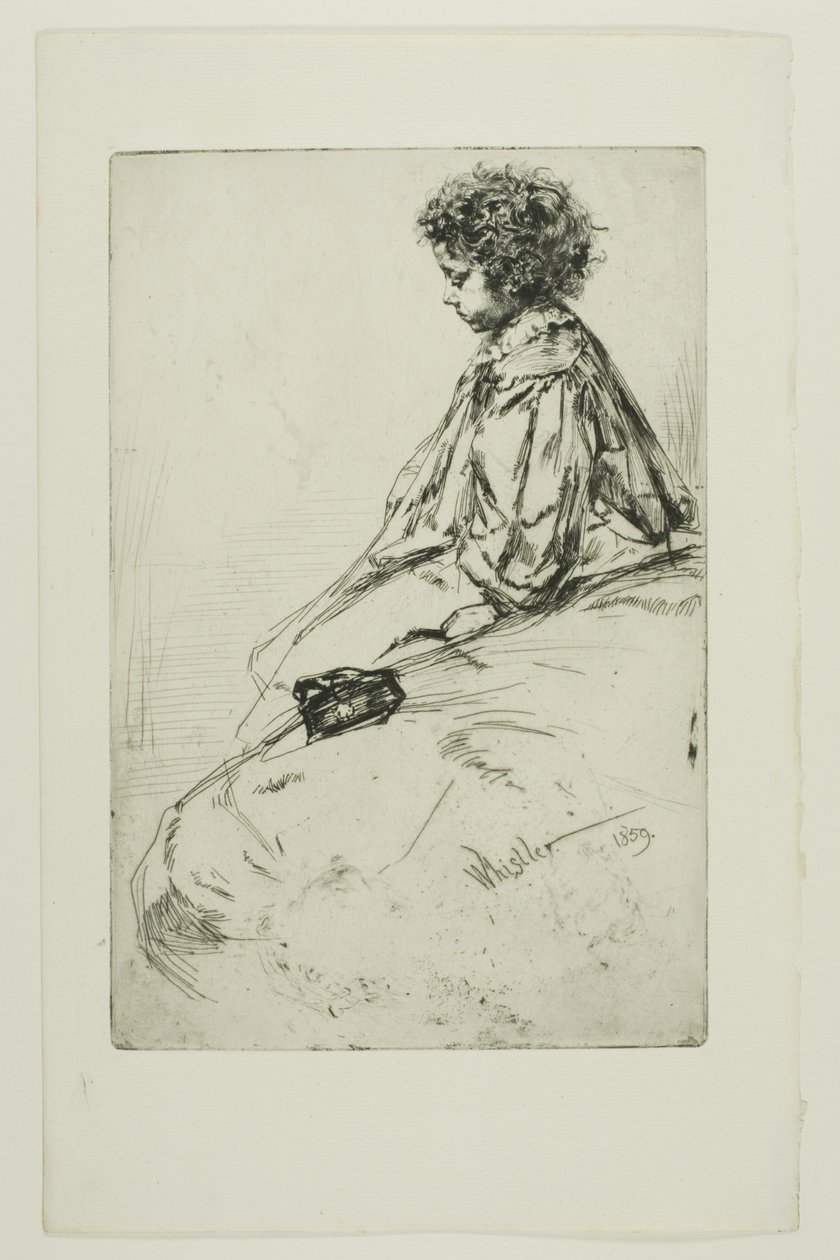 Bibi Lalouette af James Abbott McNeill Whistler