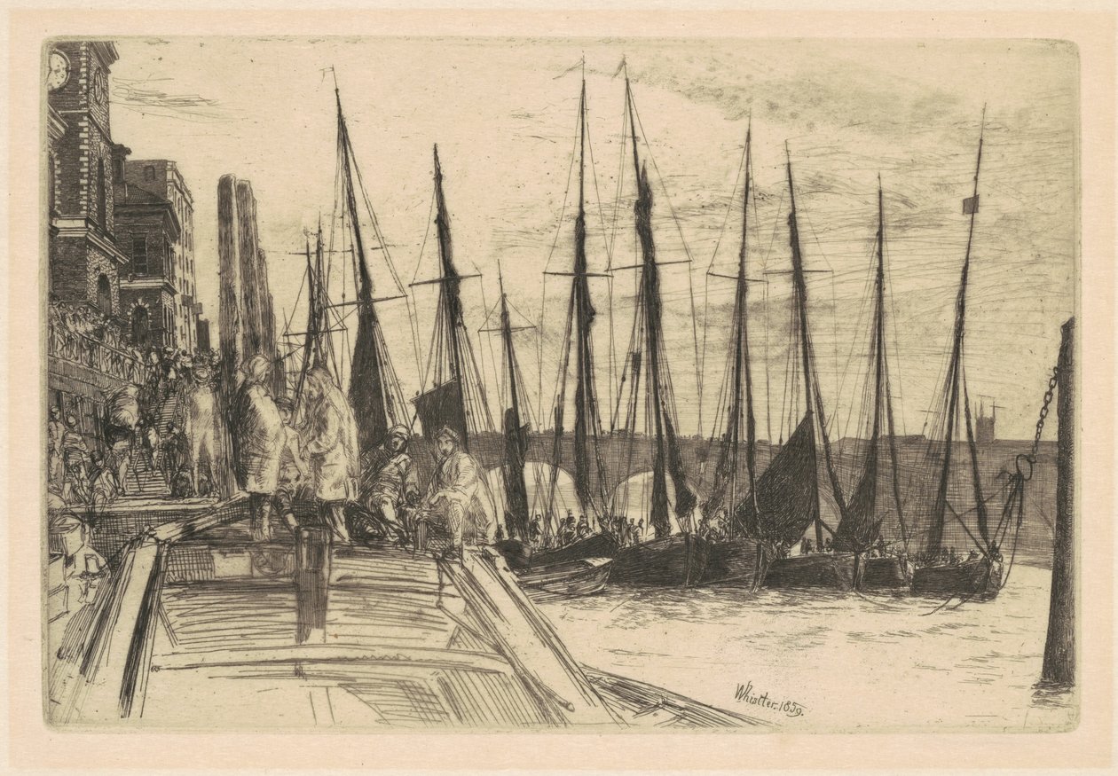 Billingsgate af James Abbott McNeill Whistler