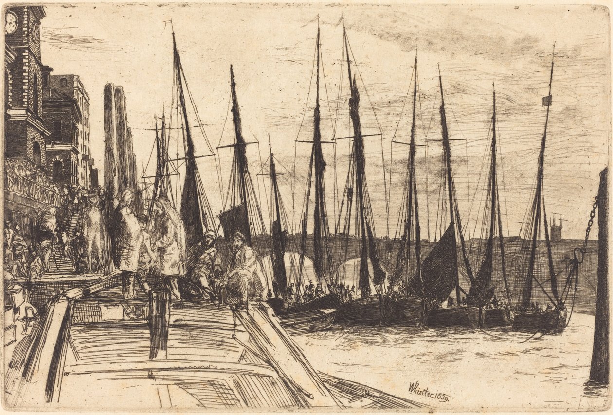 Billingsgate af James Abbott McNeill Whistler