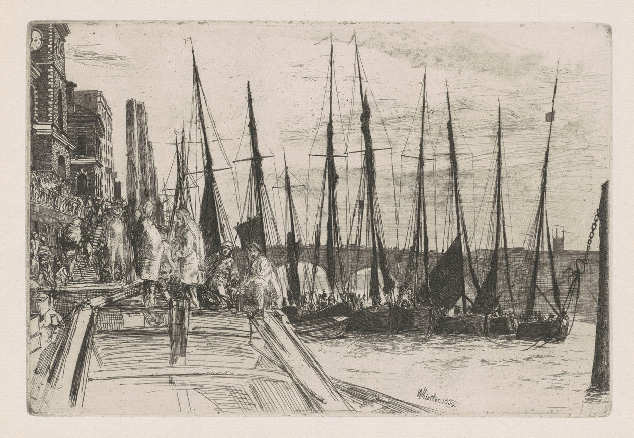 Billingsgate af James Abbott McNeill Whistler