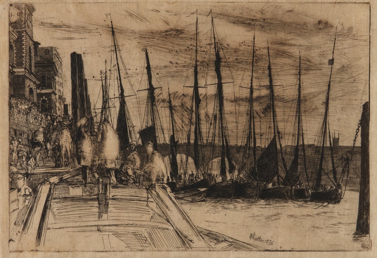 Billingsgate af James Abbott McNeill Whistler