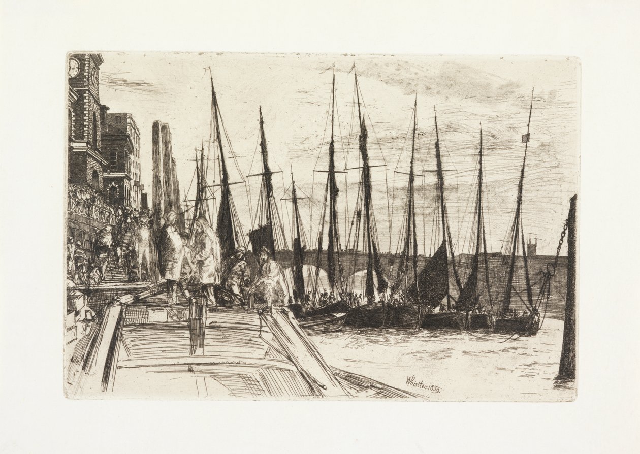 Billingsgate af James Abbott McNeill Whistler