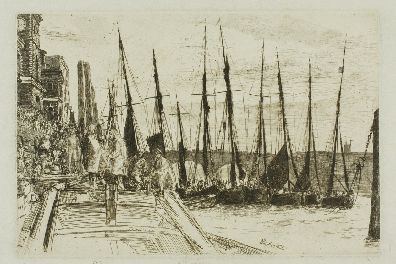 Billingsgate af James Abbott McNeill Whistler