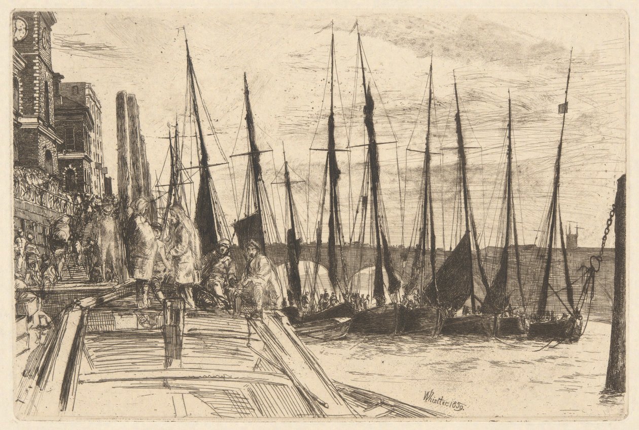 Billingsgate af James Abbott McNeill Whistler