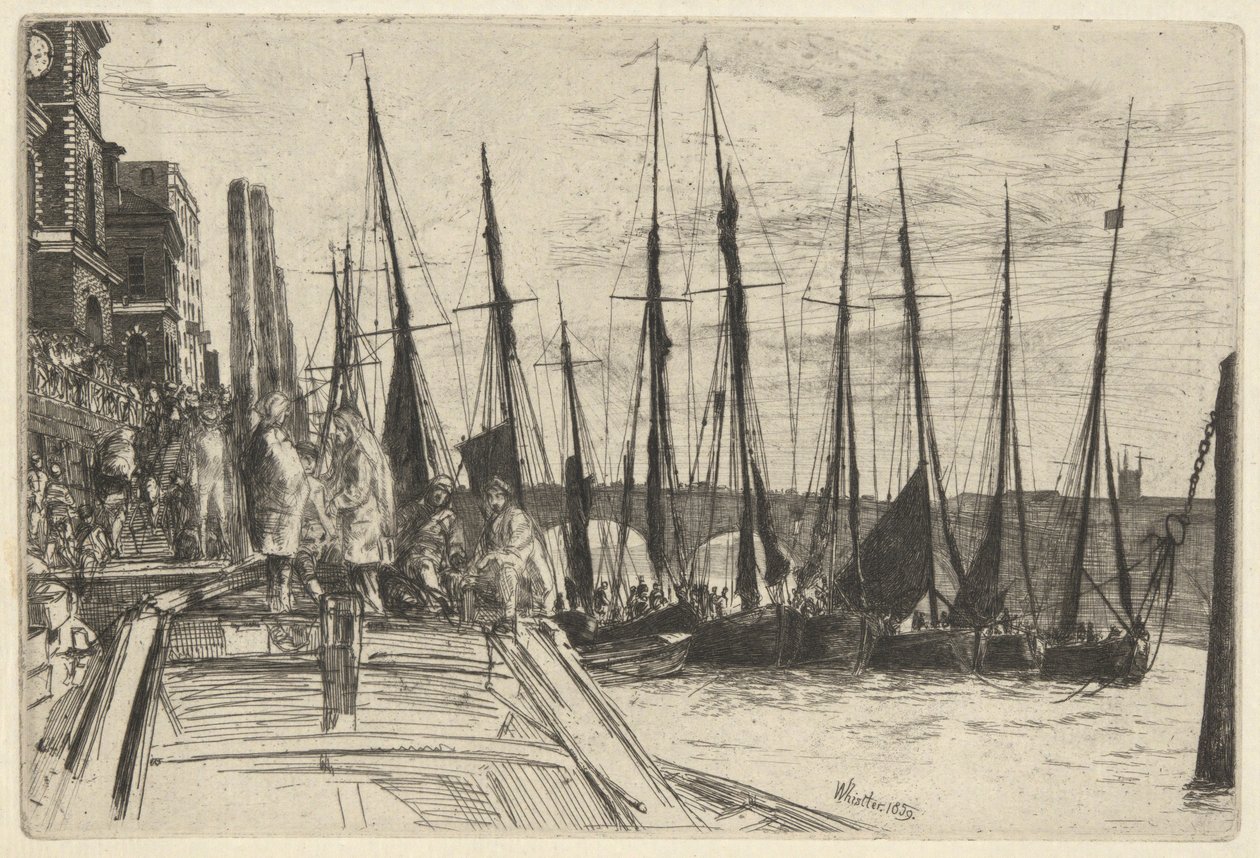 Billingsgate af James Abbott McNeill Whistler