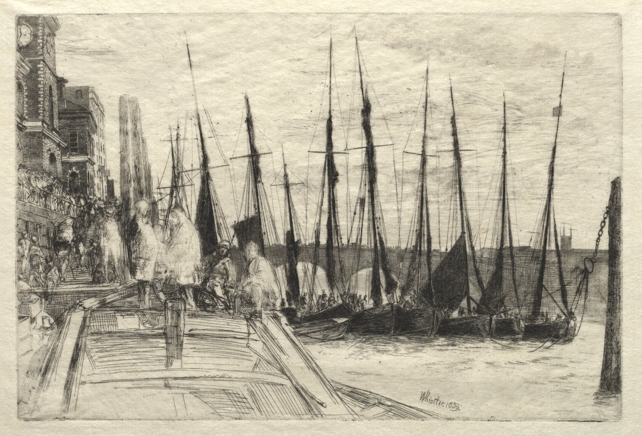 Billingsgate af James McNeill Whistler