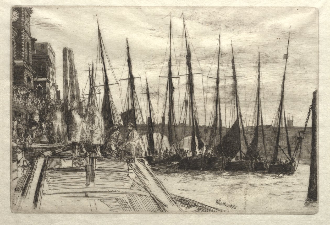 Billingsgate af James McNeill Whistler