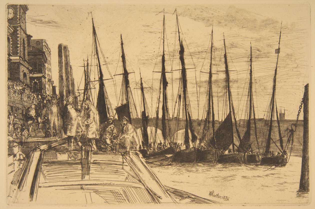 Billingsgate af James McNeill Whistler