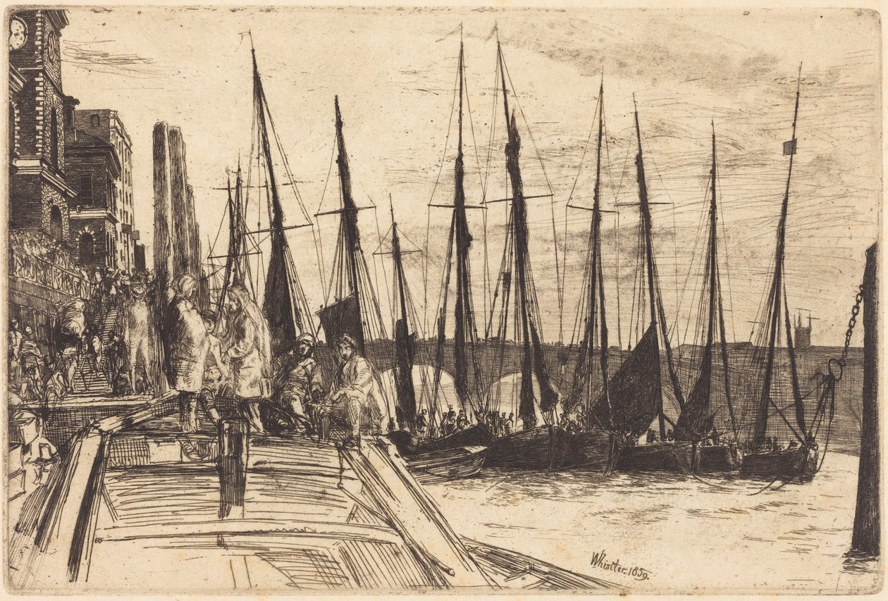 Billingsgate af James McNeill Whistler