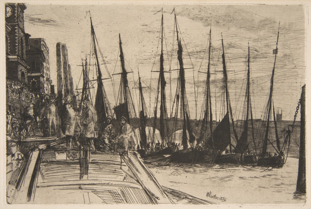 Billingsgate af James McNeill Whistler
